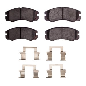 Acura SLX Ceramic Brake Pads - Front - R1 Concepts - `92-`02
